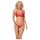 Obsessive 838-SET-3 - Verleidelijke kanten beha-set (rood) - L/XL