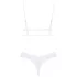 Obsessive - bh set - kanten lingerie - wit