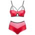 Obsessive Leatheria - Rood Leren BH-set - S/M