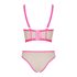 Obsessive Nudelia - BH-set (natuur-roze) - S/M