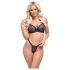 Cottelli Party - veterset BH (zwart)