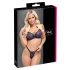 Cottelli Party - veterset BH (zwart)