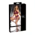 Cottelli Bondage - bh set met gekruiste bandjes - rood - M