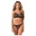 Obsessive Dominna - bh set met bandjes - zwart