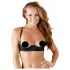 Cottelli - Bh halve cup - push-up - zwart - 85B