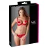 Cottelli - Bh set - Verleidelijke bustehouder met string - Zwart