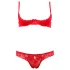 Cottelli - Bh set - Verleidelijke bustehouder met string - Zwart - 85B/L