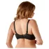 Cottelli Plus Size - bh-verhoger (zwart)