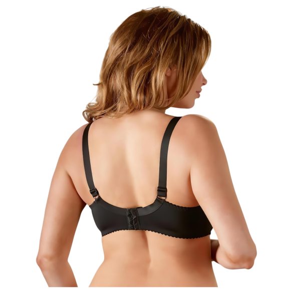 Cottelli - plus size bh zonder cups - zwart - 95D