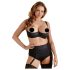 Cottelli - plus size bh zonder cups - zwart - 95D