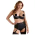 Cottelli - plus size bh zonder cups - zwart - 95E