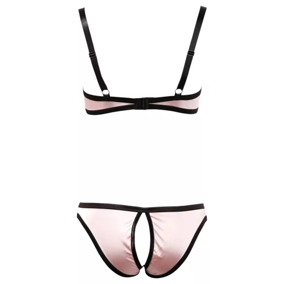 Cottelli - Bh set - Gestreept - Zwart - 85B/L
