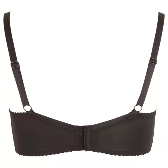 Cottelli Plus Size - beugel bh - grote maten - zwart - 95D