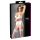 Cottelli - Lingerieset met kant en veters (wit) - 80B/M