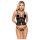 Abierta Fina - open string en corset (zwart)