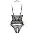 Abierta Fina - open string en corset (zwart)