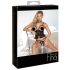 Abierta Fina - open string en corset (zwart)