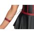 Cottelli Bondage - glanzend set met polsboeien (zwart) - L