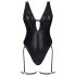 Obsessive Punta Negra - glanzend badpak (zwart) - M