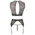 Cottelli Bondage - Kanten 4-delige lingerie set