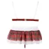 Cottelli - sexy schoolgirl set - bh en slip - zwart