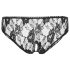 Cottelli - Open heupslip (zwart) - M