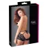 Cottelli - dames slip - kanten string - zwart