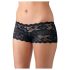 Cottelli - Pikante kanten slip (zwart) - M
