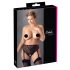 Cottelli Plus Size - Kantelnyijpanty (zwart) - XXXXL
