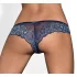 Obsessive Auroria - dames string - strikje geborduurd - blauw - L/XL