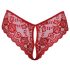 Cottelli - open kanten slipje (rood) - M