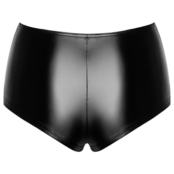 Noir - glanzende shorts (zwart) - L