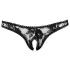 Cottelli - String slip dames - kant - zwart