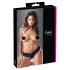 Cottelli - Parel kanten string (zwart) - XL