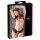Cottelli - open string met parels en ruches - zwart - L