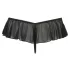 Cottelli - open string met parels en ruches - zwart - L