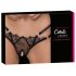 Cottelli - luxueuze open ringstring (zwart)