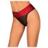 Obsessive Tienesy - rode string met strikje - L/XL