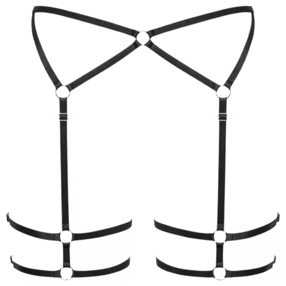 Cottelli - string slip - dunne stof - zwart