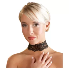 Cottelli - kunstleren kanten halsband BDSM kostuumaccessoire