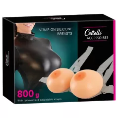   Cottelli - siliconen push-up borstprotheses - aanzetborsten - 2x400g