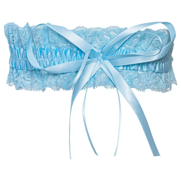 Cottelli - bruid kousenband - blauw - S-L