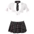 Cottelli - schoolmeisje kostuum set - verkleedset dames - XL