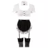 Cottelli - Kamermeisje set - 6-delig - XL