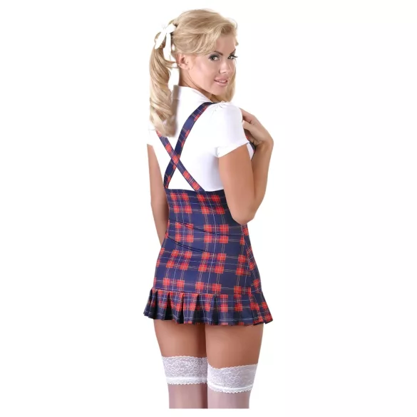 Cottelli - Schoolgirl kostuum - Geruit - Verkleedjurk