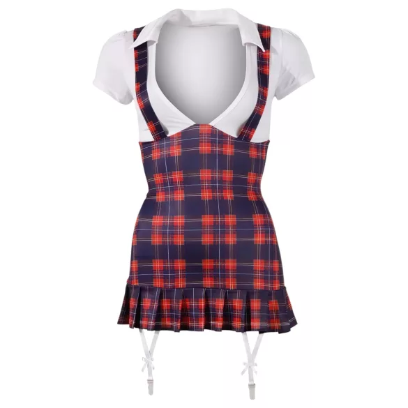Cottelli - Schoolgirl kostuum - Geruit - Verkleedjurk - L