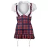 Cottelli - Schoolgirl kostuum - Geruit - Verkleedjurk - XL