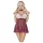 Cottelli - schoolmeisje kostuum - rood wit - verkleedkleding
