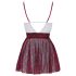 Cottelli - Schoolgirl kostuum (rood-wit)
