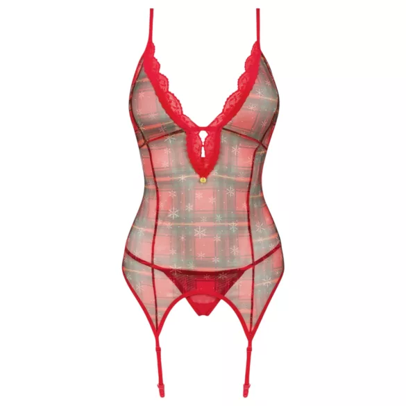Obsessive Jollymore - kerstlingerie set